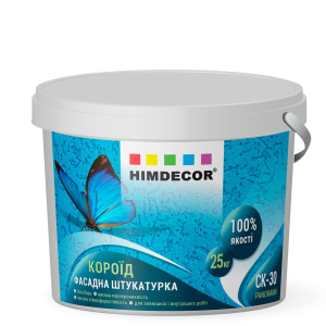 Штукатурка фасадна КОРОЇД Himdecor 1.5мм - 25 кг рейтинг