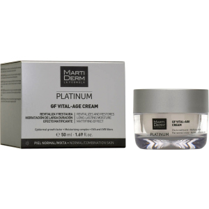 Крем MartiDerm Platinum Gf Vital Age Cream для нормальной и комбинированной кожи 50 мл (8437000435419) лучшая модель в Черкассах