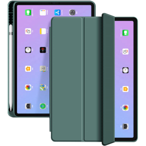 Обложка BeCover с креплением Apple Pencil для Apple iPad Air 10.9 2020 Dark Green (BC_705514) в Черкассах