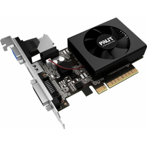 Відеокарта GeForce GT730 2048Mb PALIT (NEAT7300HD46-2080H) лучшая модель в Черкассах