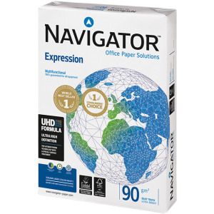 Бумага Navigator Expression А4 90 г/м² класс А 500 листов Белая (5602024005013) лучшая модель в Черкассах