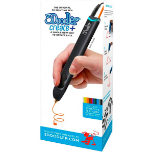 3D-ручка 3Doodler Create Plus Черная (8CPSBKEU3E) лучшая модель в Черкассах