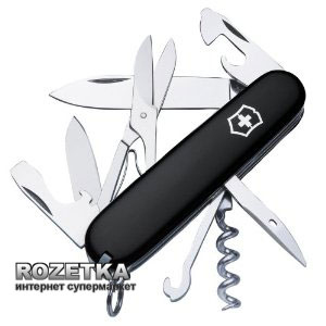 Швейцарський ніж Victorinox Climber Black (1.3703.3) краща модель в Черкасах