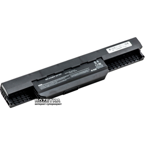 Акумулятор PowerPlant A32-K53 для Asus A43 A53 Black (10.8V/5200mAh/6 Cells) (NB00000013) краща модель в Черкасах