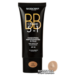 Тональный крем Deborah BB Cream SPF20 увлажняющий 03 Sand (8009518135725) в Черкассах