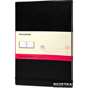 Записная книга Moleskine Folio 21 х 30 см 60 страниц без линовки Черная (9788862931946) в Черкассах