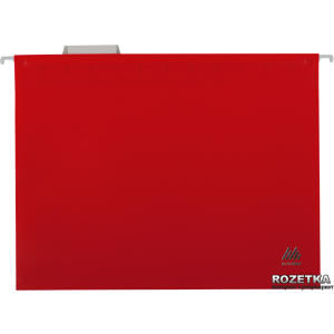 Подвесной файл Buromax А4, пластиковый 12 шт Красный (BM.3360-05) ТОП в Черкассах