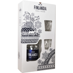 Горілка Finlandia 0.7 л 40% з 2-ма чарками (6412709121773) в Черкасах