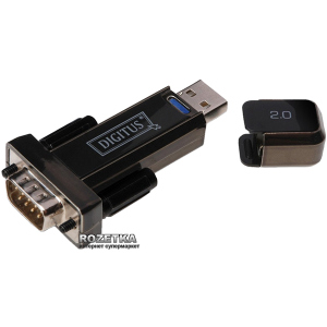 Перехідник Digitus USB to RS232 Black (DA-70156) в Черкасах