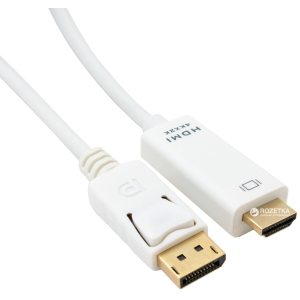 Кабель ExtraDigital DisplayPort 1.2 - HDMI 2.0 2 м (KBD1669) краща модель в Черкасах