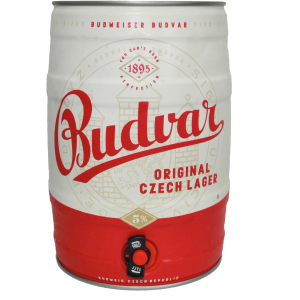 Пиво Budweiser Budvar світле відфільтроване 5% 5 л (8594403310184) краща модель в Черкасах