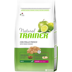 Сухий корм Trainer Natural Super Premium Junior Maxi для юніорів великих та гігантських порід від 9 місяців до 2 років 3 кг (8015699006945) ТОП в Черкасах