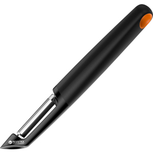 хорошая модель Овощечистка Fiskars Functional Form с подвижным лезвием 267 мм Черная (1014419)