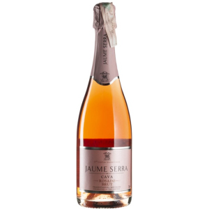 Вино ігристе Cava Jaume Serra Brut Rosado рожеве брют 0.75 л 11.5% (8411277205692)