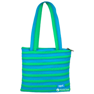 Cумка Zipit Premium Tote/Beach Turquise Blue & Spring Green (ZBN-15/7290103190514) рейтинг