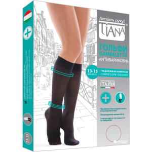 купить Гольфы Tiana 840 антиварикозные 70 Den 44-46 р Черные (4820192750509)