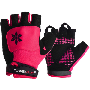 Велоперчатки женские PowerPlay 5284C XS Pink (5284C_XS_Pink) в Черкассах