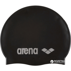 Шапочка для плавання Arena Classic Silicone 91662-55 Black (3468333887410) ТОП в Черкасах