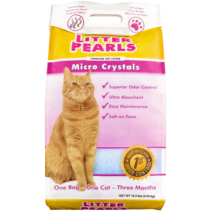 Наповнювач для котячого туалету Litter Pearls Micro Crystals Кварцовий поглинаючий 4.7 кг 10.8 л 10610 (633843106105) рейтинг