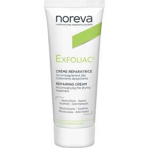 Відновлюючий крем Noreva Laboratoires Exfoliac Cream Reparatrice Зволожуючий 40 мл (3401378314831) краща модель в Черкасах