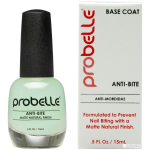 Лак проти обгризання нігтів Probelle Anti Bite Base Coat 15 мл (857188005415) ТОП в Черкасах