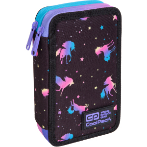 Пенал Coolpack Jumper 2 35 предметов 2 отделения Dark Unicorn (C66234) в Черкассах