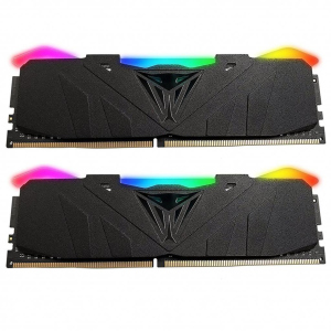 Модуль пам&яті для комп&ютера DDR4 16GB (2x8GB) 3200 MHz Viper RGB Black Patriot (PVR416G320C6K) в Черкассах