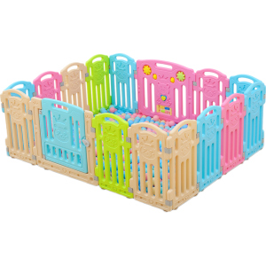 Детский манеж - заграждение XOKO Play Pen Bear Series D14 (9869201150034) ТОП в Черкассах