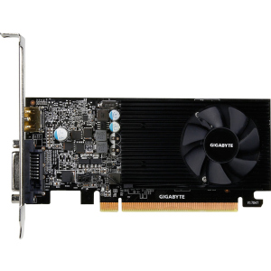 Gigabyte PCI-Ex GeForce GT 1030 Low Profile 2GB GDDR5 (64bit) (1227/6008) (DVI, HDMI) (GV-N1030D5-2GL) лучшая модель в Черкассах