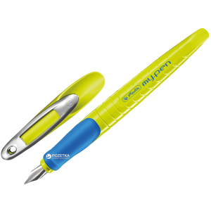 Ручка перова для правши Herlitz My.Pen Lemon-Blue Синя Лимонний корпус (10999779) в Черкасах