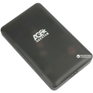 Зовнішня кишеня Agestar для HDD 2.5" USB 3.1 (31UBCP3 Black)