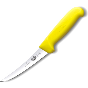 Кухонный нож Victorinox Fibrox обвалочный 120 мм Yellow (5.6608.12) ТОП в Черкассах