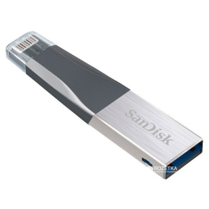 Sandisk iXpand Mini 64 Gb, USB 3.0/Lightning for Apple (SDIX40N-064G-GN6NN) ТОП в Черкассах