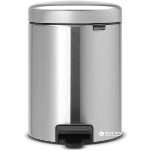 Ведро для мусора Brabantia Pedal Bin 5 л Matt Steel (112645) рейтинг