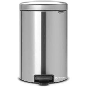 Ведро для мусора Brabantia Pedal Bin 20 л Matt Steel (111907)