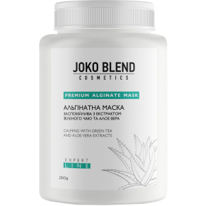 Альгинатная маска Joko Blend успокаивающая с экстрактом зеленого чая и алоэ вера 200 г (4823109401891) ТОП в Черкассах