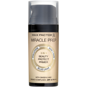 Праймер Max Factor Miracle Prep 3in1 Beauty Protect 30 мл (3614227917941) надежный