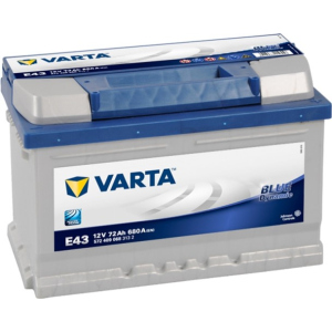 Автомобильный аккумулятор Varta Blue Dynamic 72А Ев (-/+) E43 (680EN) (572409068) лучшая модель в Черкассах