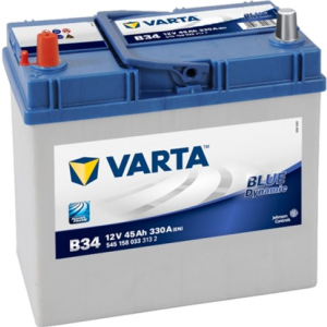 купити Автомобільний акумулятор Varta Blue Dynamic 45А (+/-) ASIA B34 (330EN) (545158033)