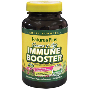 Натуральная добавка Natures Plus Source of Life Immune Booster 90 таблеток (97467030886) в Черкассах