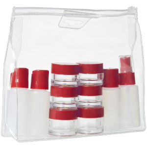 Дорожная косметичка с прозрачными емкостями Wenger Bottle Set 10 psc 10 шт (604548)