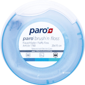 Зубна нитка та щітка суперфлос Paro Swiss brushn floss 20 x 15 см (7610458017609) в Черкасах