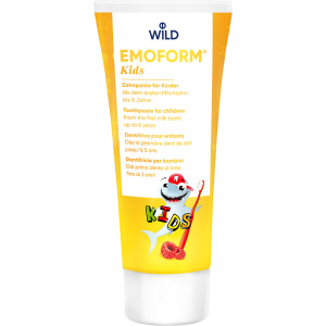 Дитяча зубна паста Dr. Wild Emoform Kids 75 мл (7611841701723) в Черкасах