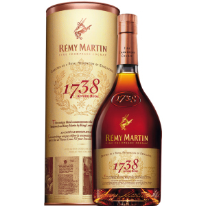 Коньяк Remy Martin 1738 Accord Royal 0.7 л 40% у подарунковій упаковці (3024480001781) рейтинг