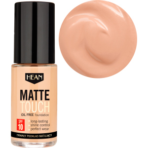 Основна основа Hean Matte Touch foundation 003 теплий бежевий 30 мл (5907474472317) краща модель в Черкасах