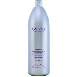 Шампунь Farmavita Amethyste Silver Shampoo для сивого та світлого волосся 1000 мл (8022033016119)