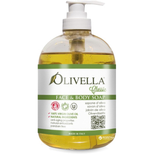 Рідке мило для обличчя та тіла Olivella на основі оливкової олії 500 мл (764412260000) в Черкасах