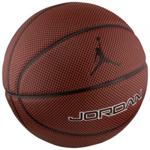 М'яч баскетбольний Nike Jordan Legacy 8P Size 7 Dark Amber/Black/Metallic Silver/Black (J.KI.02.858.07) ТОП в Черкасах
