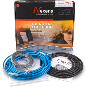 Тепла підлога Nexans TXLP/2R двожильний кабель 1500 Вт 8.8 - 11.0 м2 (20030017) краща модель в Черкасах