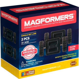 купить Аксессуары к конструктору Magformers Клик-колёса 2 детали (707003) (8809465530938)